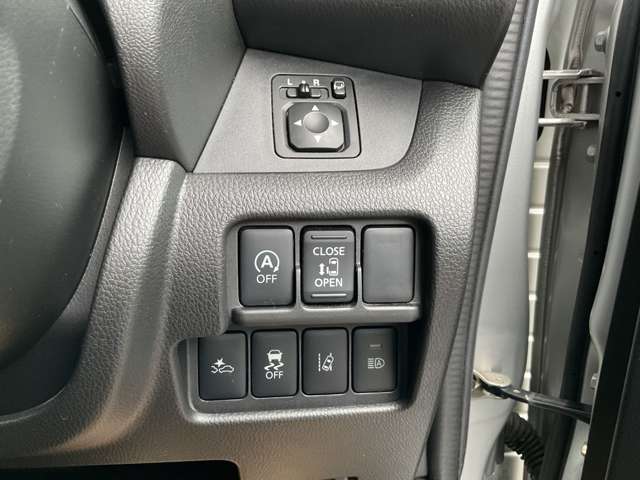 運転席スイッチ部