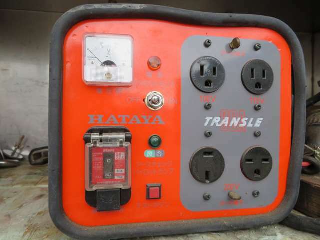 HATAYA製トランスル電圧変換機