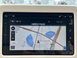 【純正ナビ】専用設計で車内の雰囲気にマッチ！ナビ利用時のマップ表示は見やすく、いつものドライブがグッと楽しくなります！