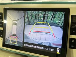【パノラマモニター】専用のカメラにより、上から見下ろしたような視点で360度クルマの周囲を確認することができます☆死角部分も確認しやすく、狭い場所での切り返しや駐車もスムーズに行えます。