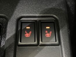 【シートヒーター】寒い日に重宝するシートヒーター！エアコンより早く温まってくれるので寒がりの人も安心ですね♪エアコンの温風は乾燥するから苦手、という方にもをおすすめです。