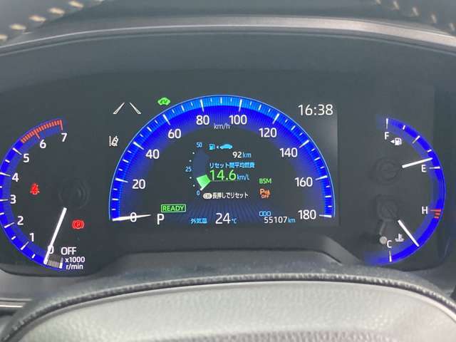 【スピードメーター】メーターがシンプルで見やすく運転しやすいですね！