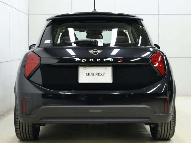 リアもスッキリとしたデザイン、テールライトも独特な造形です。