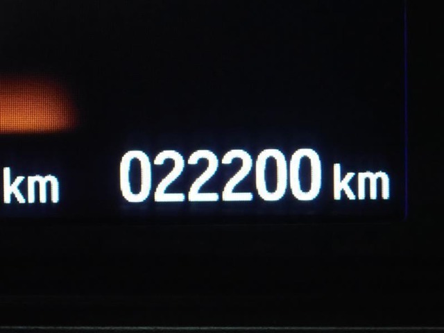 22200km走行