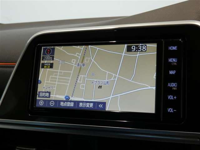 トヨタ純正ナビNSZT-W68T富士通テン製です。
