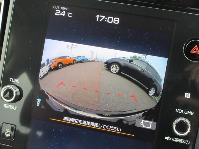 ディスプレイに、フロントカメラを通して、死角になるフロント前方が映し出されますので安心です。しっかりと映像として、小さなお子様や障害物などがご確認出来ますので、ストレスがかかりません。