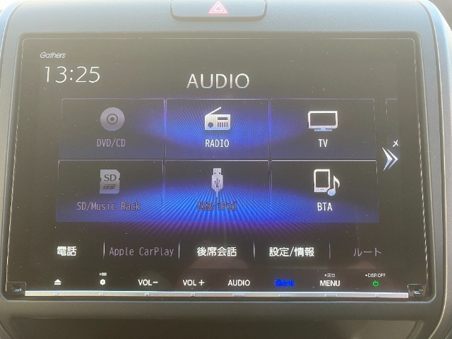 純正フルセグナビ、BT、ミュージックラック、CDDVD再生