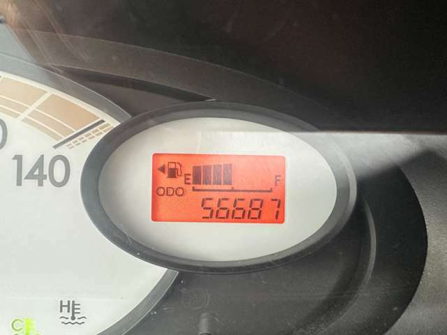 走行距56,687km！