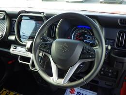 本革巻きハンドルです。毎日触るところなので質感を大事にしたいですよね。