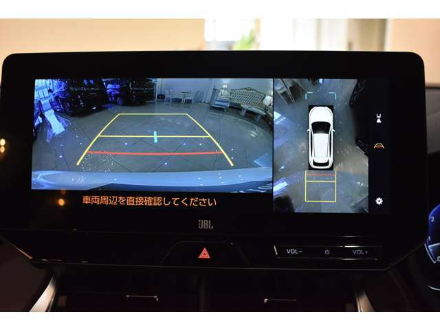 ※全周囲360パノラミックビューカメラ駐車時の安全性が高まります！