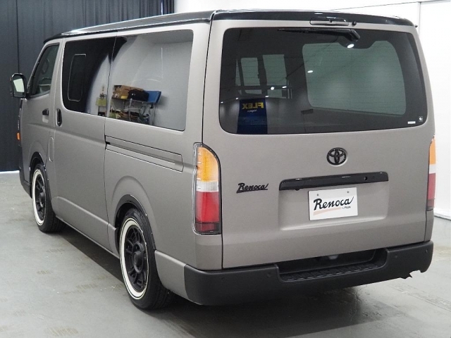 【Renoca　CoastLines/R3年式/ハイエースバン2.0L/オールペイント】角目4灯オールペイント♪【全国納車可能】
