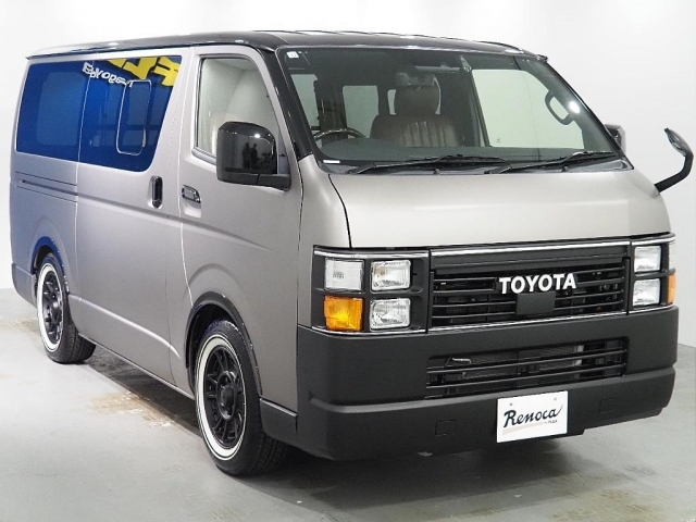 【Renoca　CoastLines/R3年式/ハイエースバン2.0L/オールペイント】角目4灯オールペイント♪【全国納車可能】