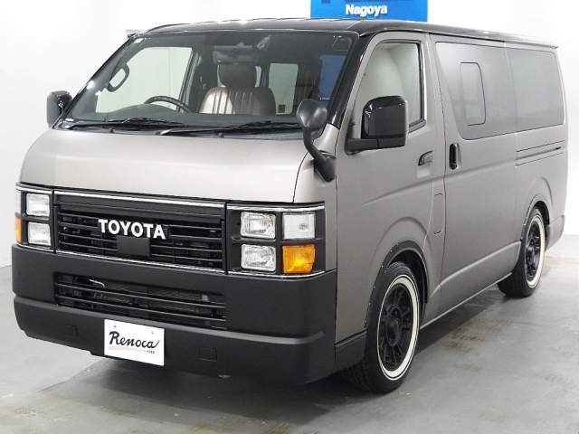 【Renoca　CoastLines/R3年式/ハイエースバン2.0L/オールペイント】角目4灯オールペイント♪【全国納車可能】