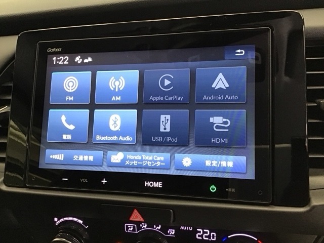 AVメニューはご覧の通り、様々なコンテンツに対応、ドライブを楽しく演出できます。詳しくはスタッフへお尋ねください