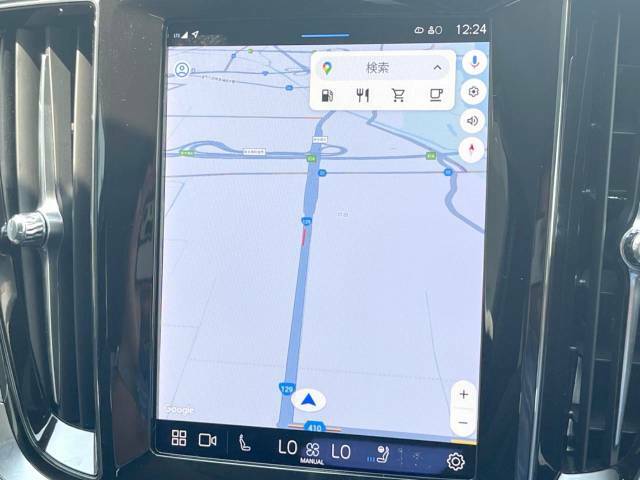 【Google搭載】Googleのアプリケーションとサービスがビルトインされ、スマートフォンと同じように車両を直感的に操作できます。Googleマップで音声操作や最新の交通情報を知ることが可能です♪
