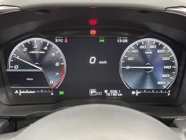 【スピードメーター】メーターがシンプルで見やすく運転しやすいですね！