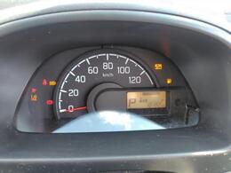 くっきりと読みやすいメーターです。走行距離はおよそ　10200kmです。まだまだお使いいただけます。