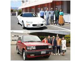 創業25年の当店は、BSTV番組『おぎやはぎの愛車遍歴』、『Daytona』等の各種メディアからも取材依頼を頂いております。当店のご利用が初めてのお客様も安心してご利用ください