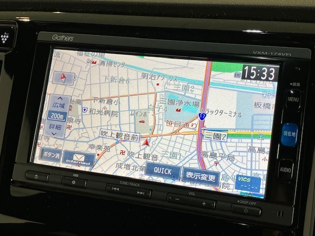 純正ナビのGathers（VXM-174VFi）です！精度の高いルートを案内します！