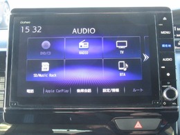 【装備】ギャザズメモリーナビ【VXU-227NBi】フルセグTV・DVD再生・CD録音・Bluetoothオーディオ機能付きです。