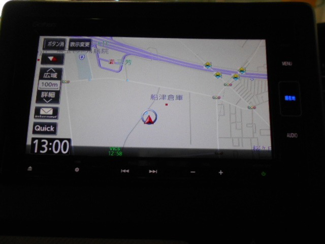 ナビゲーションを装備☆多彩な機能で快適ドライブをアシスト☆オーディオ機能も充実していますね☆