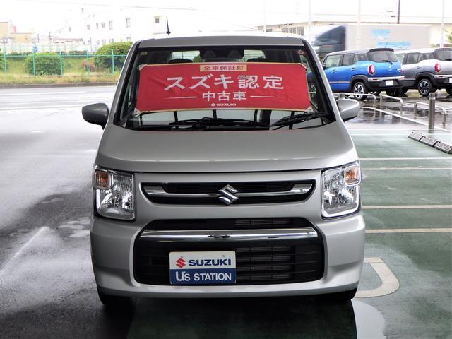 ワゴンR　FXタイプになります。ちょっと背の高い軽自動車です。セフティー左パートでドライバーの安全運転をサポートします。