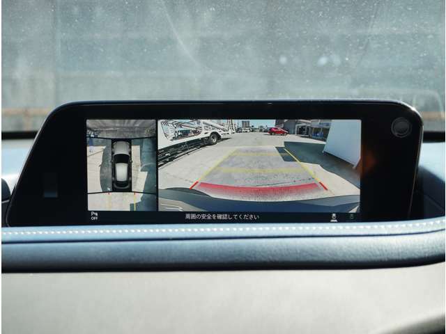 360°ビューモニター付です☆車の挙動予測や周辺の障害物の確認ができます。安心です☆