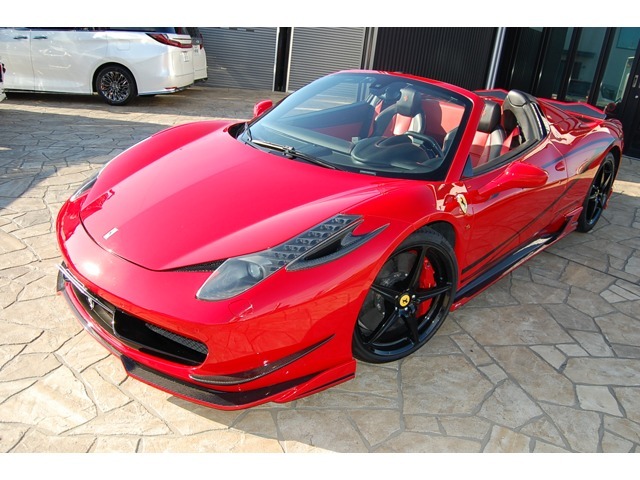なーちゃんページ フェラーリ 458スパイダー F1 DCT 2014年 3.8万キロ (静岡県