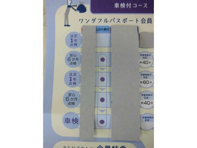 Bプラン画像：検に3回のメンテナンス付のコースになります♪お渡しには洗車まで施します(＾v＾ホ