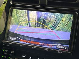 【バックカメラ】駐車時に後方がリアルタイム映像で確認できます。大型商業施設や立体駐車場での駐車時や、夜間のバック時に大活躍！運転スキルに関わらず、今や必須となった装備のひとつです！