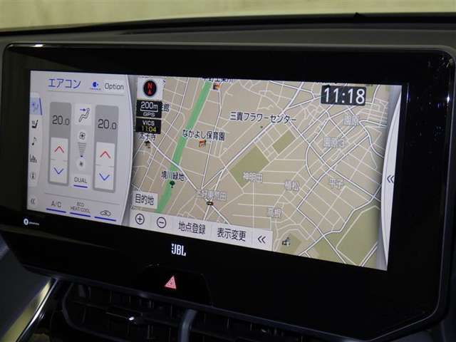 ナビ装着車で知らない道もラクラク！