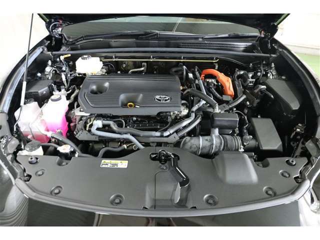 隅々までピカピカのエンジンルーム♪