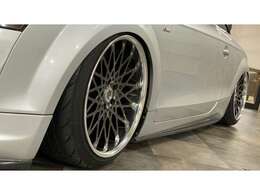 ☆カズサス2独エアサス　イデアルコントロールユニット☆クリムソン19インチアルミホイール☆