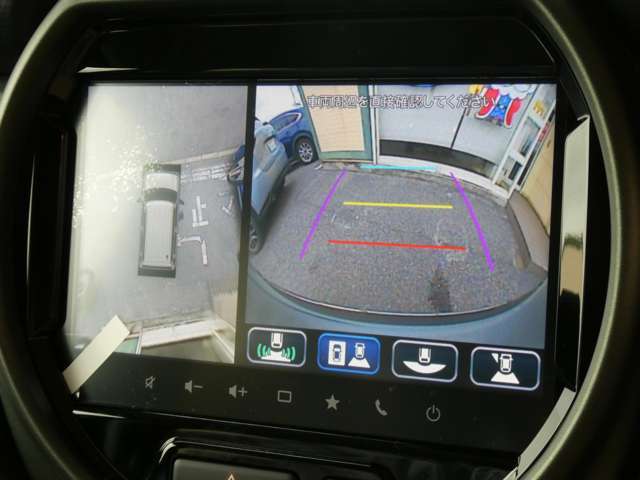 全方位カメラ＆コーナーセンサーも装備されているので駐車が苦手な方も安心です♪