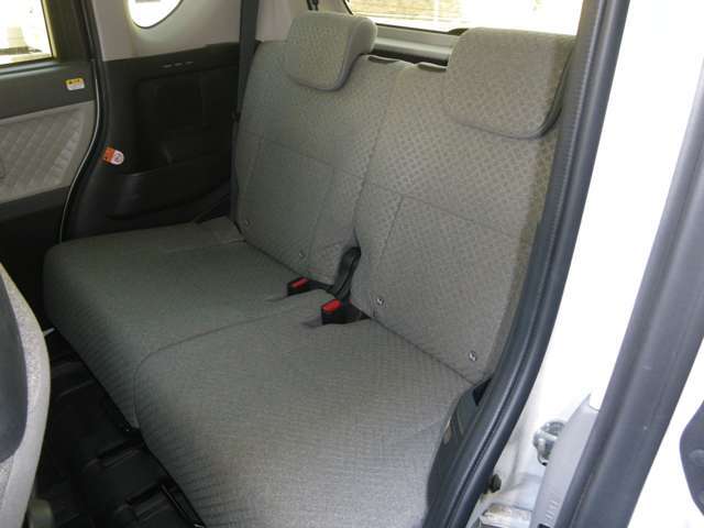 まだまだ綺麗なリアシート！