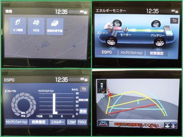 バックガイドモニター装備されていますので、後方視界もしっかり確保出来ます！車庫入れが苦手な方も安心のアイテム！！