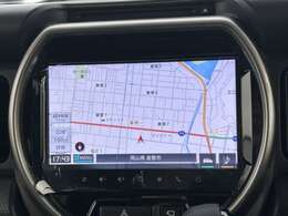 【純正ナビ】専用設計で車内の雰囲気にマッチ！ナビ利用時のマップ表示は見やすく、いつものドライブがグッと楽しくなります！