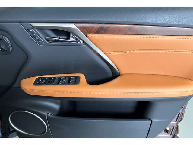 運転席のドア。メモリーシートも3人分記憶でき、便利な装備です。