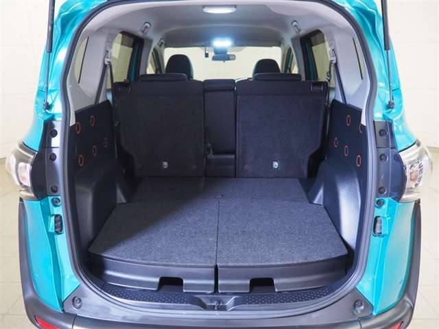 ラゲッジスペースです。大きな荷物も載せられます。