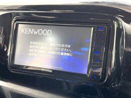 【ナビゲーション】目的地までしっかり案内してくれる使いやすいナビ。Bluetooth接続すればお持ちのスマホやMP3プレイヤーの音楽を再生可能！毎日の運転がさらに楽しくなります！！