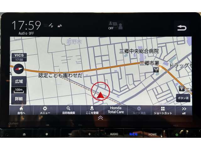 11.4型Hondaコネクトナビです。CD/DVD/Bluetooth/フルセグTV等がご利用頂けます。AndroidAuto/AppleCarPlayに対応しております。