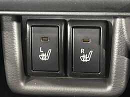 【シートヒーター】寒い日に重宝するシートヒーター！エアコンより早く温まってくれるので寒がりの人も安心ですね♪エアコンの温風は乾燥するから苦手、という方にもをおすすめです。