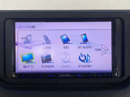 KENWOOD7インチナビ完備♪BT接続可能♪