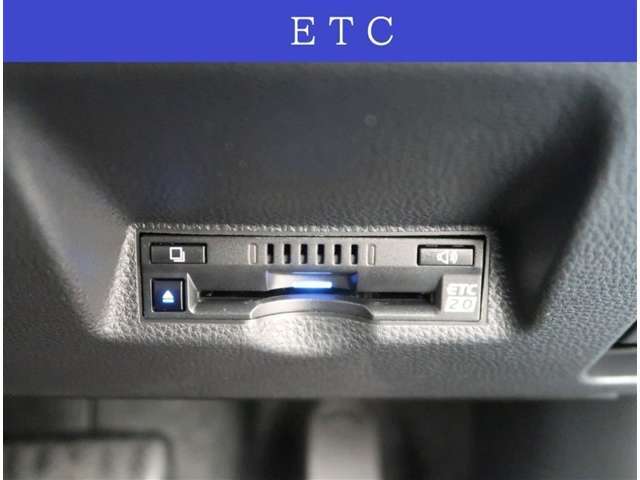 【ETC】純正ビルトインタイプのETC2.0です。専用設計になりますのでデザインもスッキリです。