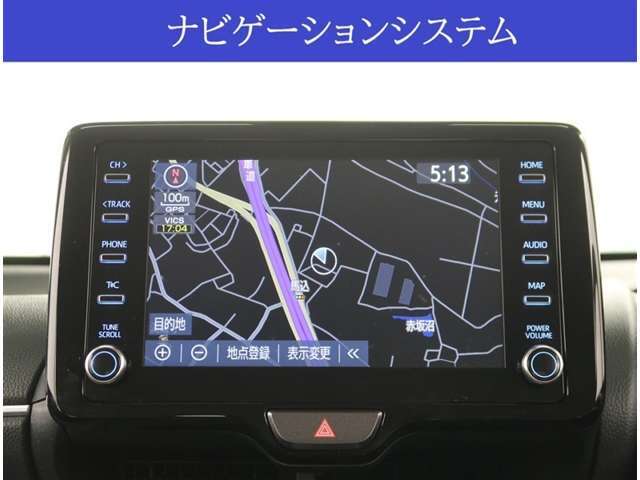 【装備】純正8型ディスプレイオーディオ＋ナビが付いています。BluetoothオーディオやUSB接続などの音楽機能がご利用頂けます。