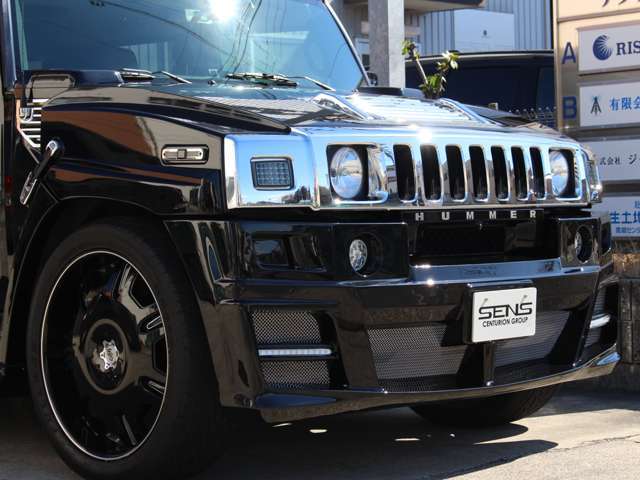 ハマー H2 最終モデル 新並 NEXTNATION 黒革 2008年 7.6万キロ