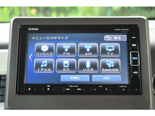 純正ナビ　VXM-194VFi　2018年　フルセグ　Bluetooth　USB　WFM　CD　DVD