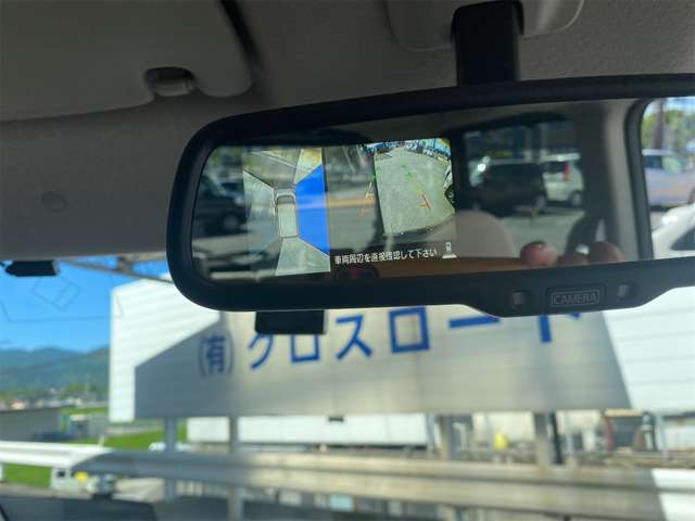 アラウンドビューモニター　ナビに映し出すこと