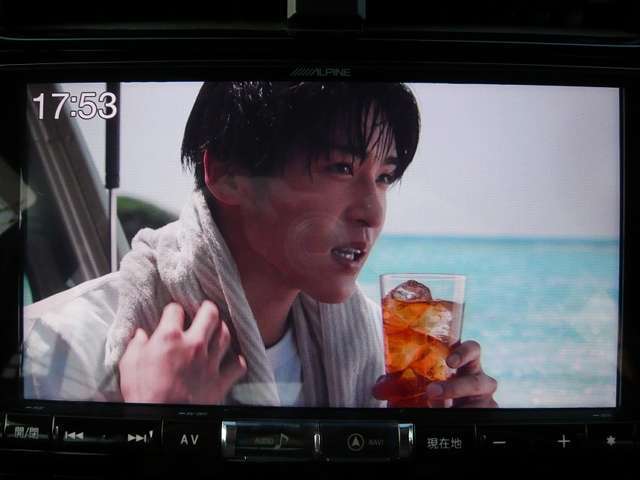 フルセグTVご視聴頂けます♪とても綺麗な液晶ですね♪