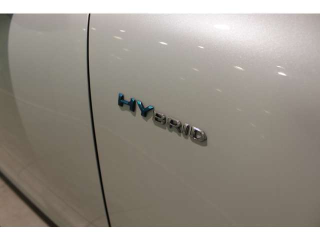 ボディサイドにHYBRIDのロゴ入りです。